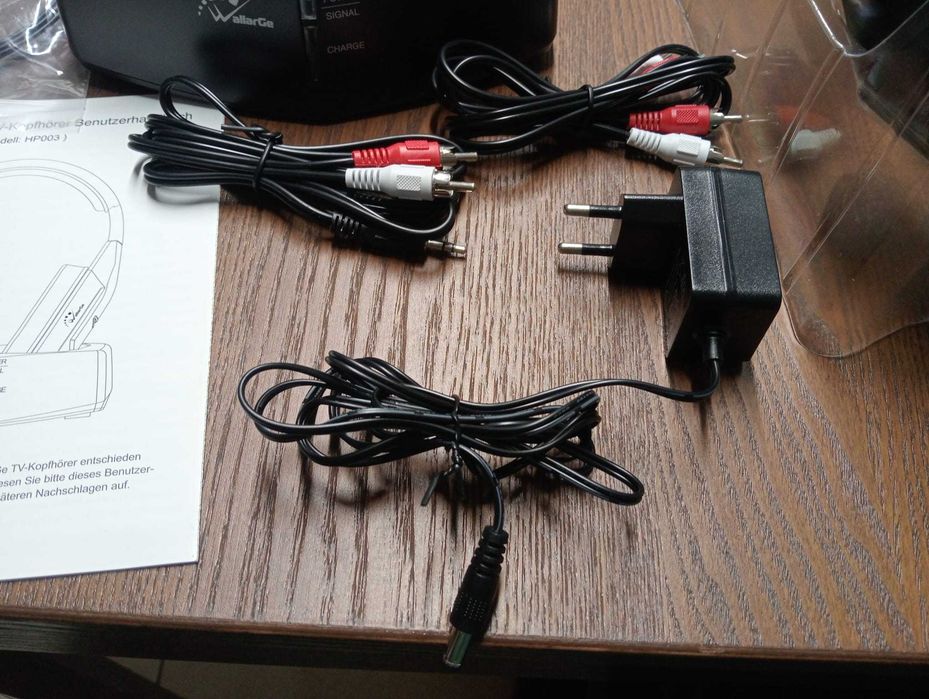 Auscultadores Híbridos Wallarge HP003 TV (Sem Atraso)+Bluetooth