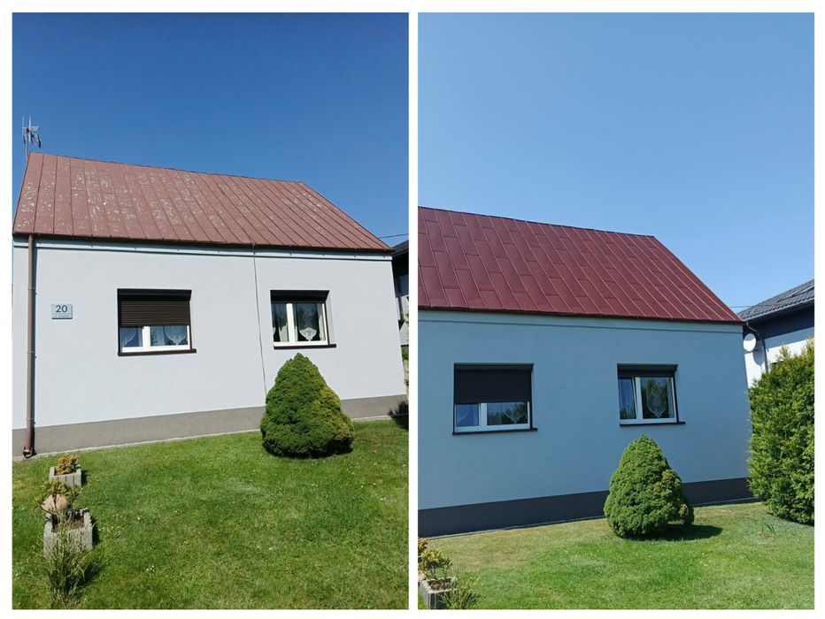 Malowanie dachów i elweacji