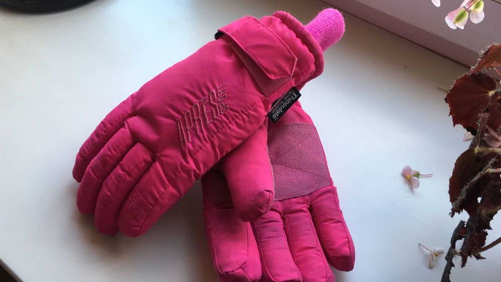 Женские лыжные перчатки