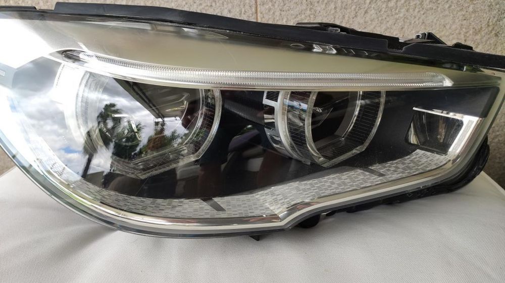 farol direito full Led Adaptativ BMW série 5 GT lci