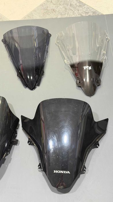 Vidros carenagem / frontal mota Honda Kawasaki Yamaha