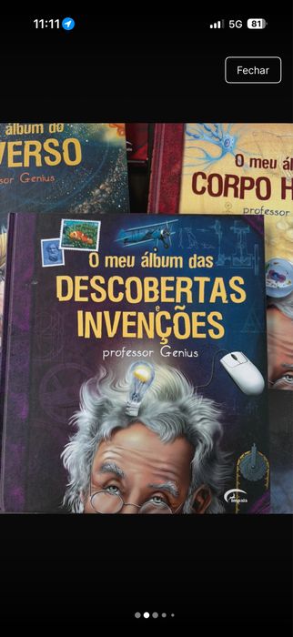 Coleção O meu album Professor Genius