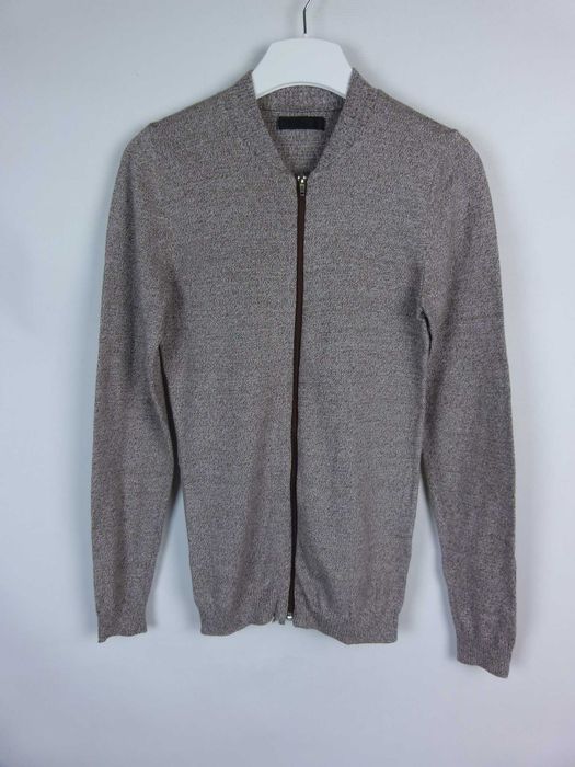 ASOS męski melanżowy cienki sweter bawełna / XS