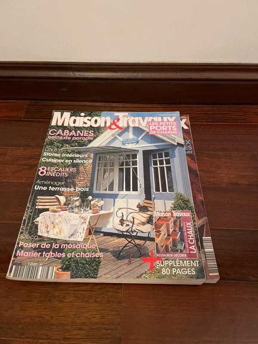 15 revistas de decoração internacionais e nacionais.