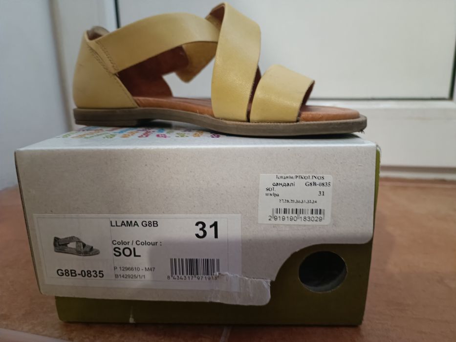 Дитячі сандалі (шкіряні) Pikolinos 31 розмір