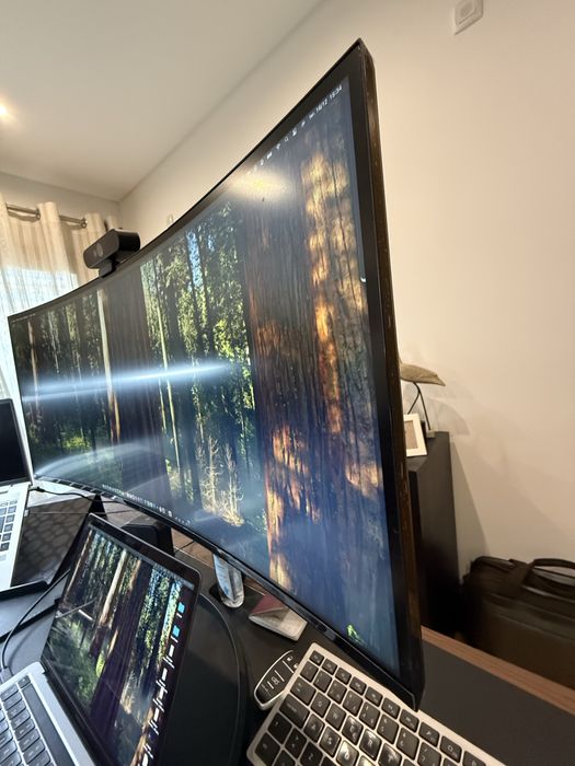 Monitor Curvo LG 34WN80C-B – 34” UWQHD, IPS, USB-C