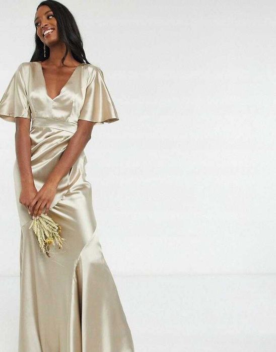 1602 Cudowna suknia wieczorowa roz.34 Asos