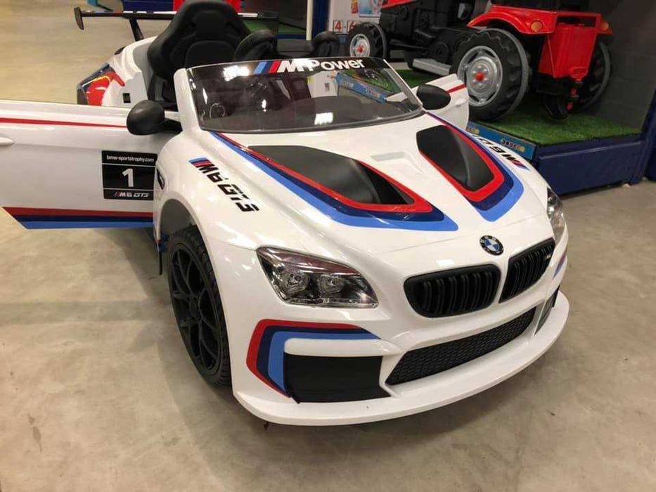 Auto samochód na akumulator BMW M6 GT3 samochodzik autko pilot RC