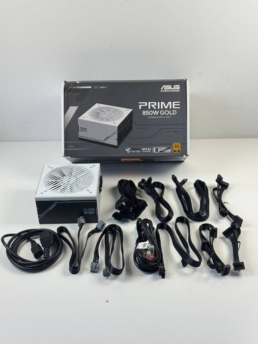 Блок живлення ASUS Prime 850W Gold (ATX, 850 Вт, 80 PLUS Gold, повністю модульний) (90YE00U0-B0NA00)