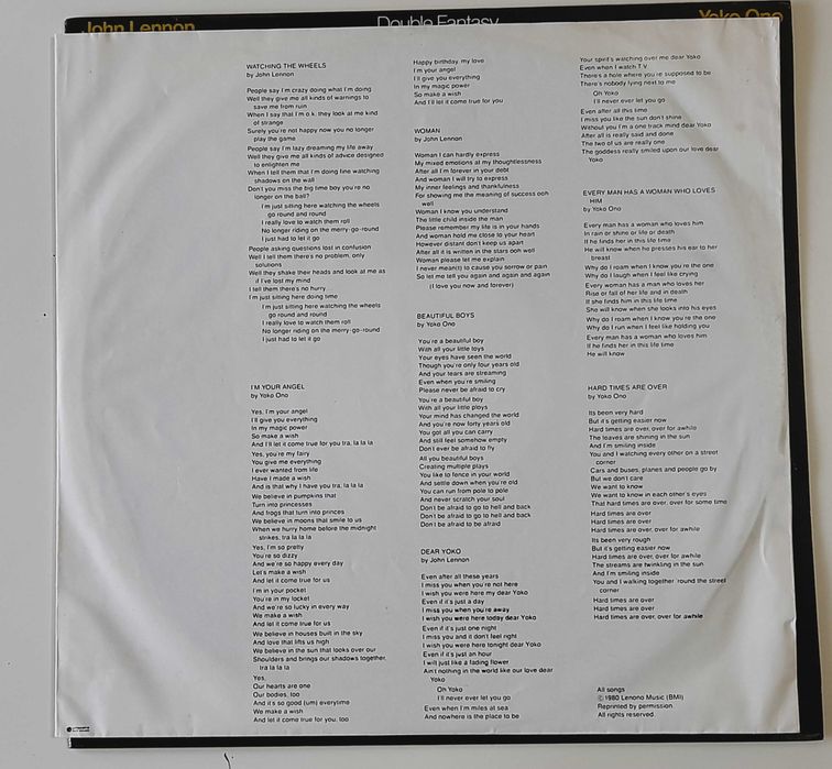John Lennon & Yoko Ono - Double Fantasy (Vinil/LP)