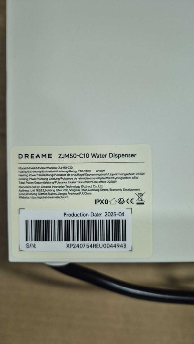 DREAME C10 – dystrybutor wody z filtracją LAMPĄ UV I REGULACJĄ TEMP