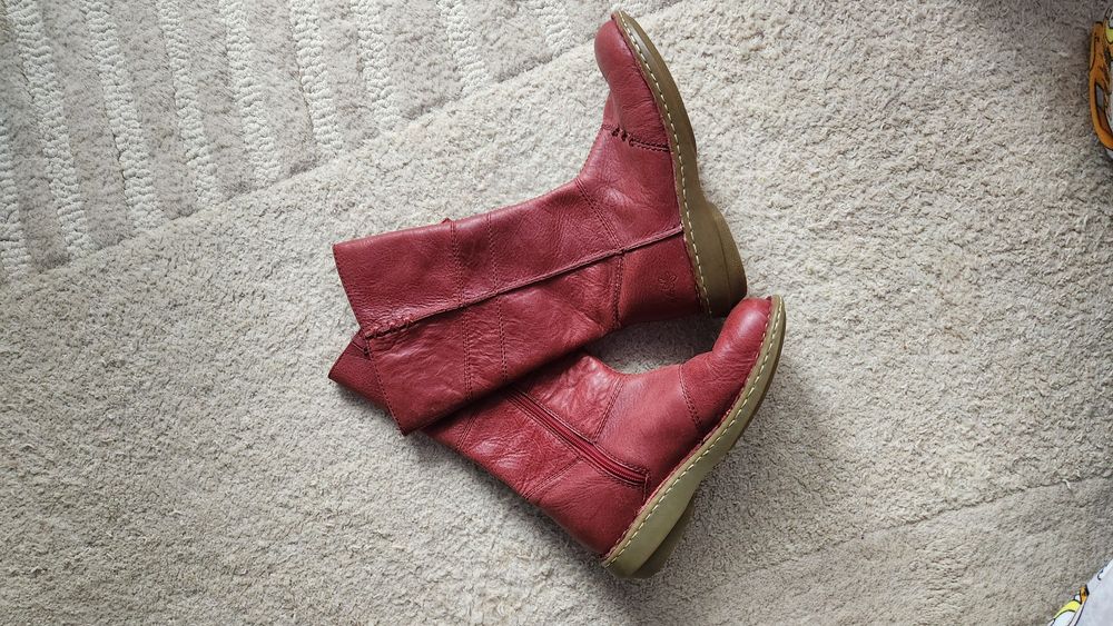 Анатомічні шкіряні чоботи