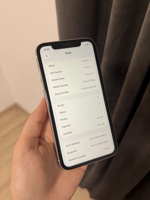 iPhone 11 White 64gb Neverlock