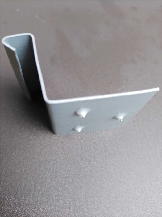 Кляммер из титан-цинка для фальцевой кровли