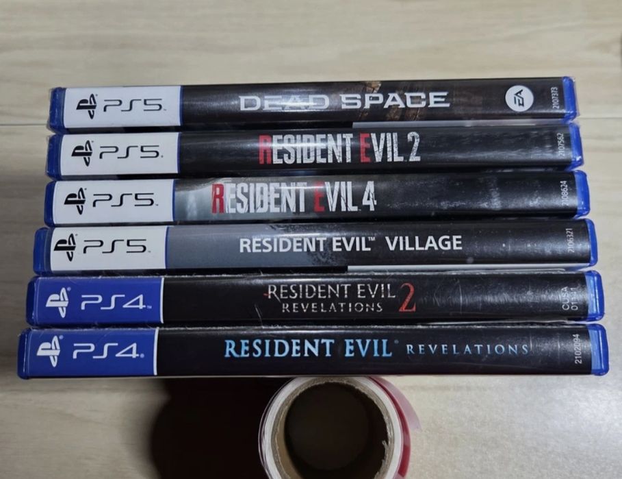Gry PS5/4 RESIDEnt EVIL Seria
