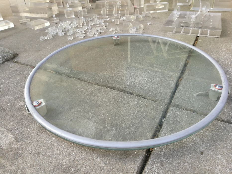 Expositores acrílico e vidro top para venda fotos e acessórios online