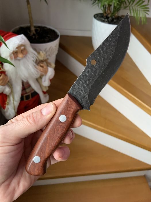 Ніж кухоний кований Нож кухонный универсальный Нож ручной работы кован