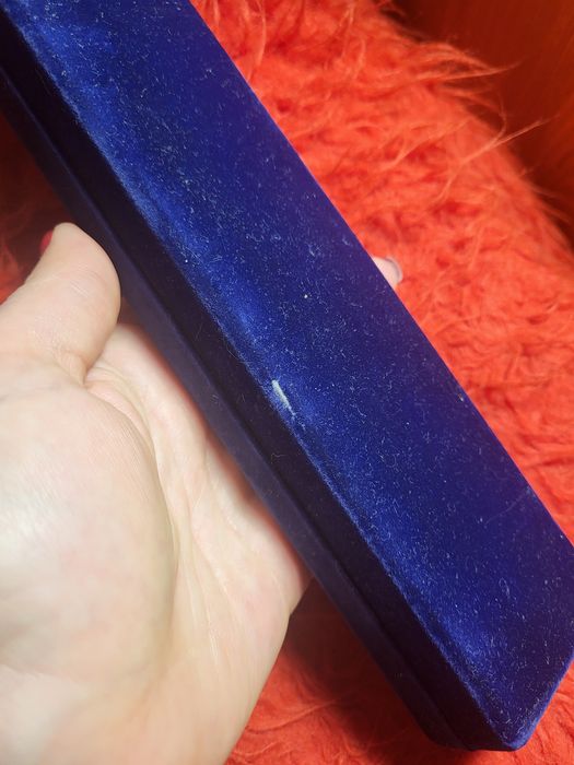 Оксамитова коробочка для браслета/кольє