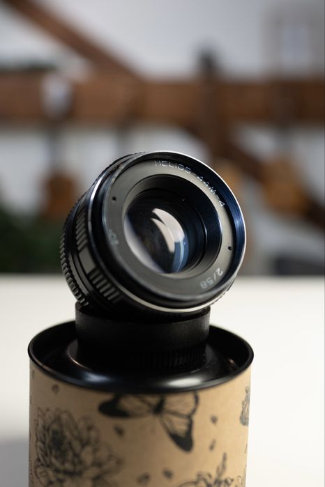 Helios-44M-4 58mm f/2 M42, sprawdzony, swirly bokeh | Dobierz swoj adapter!