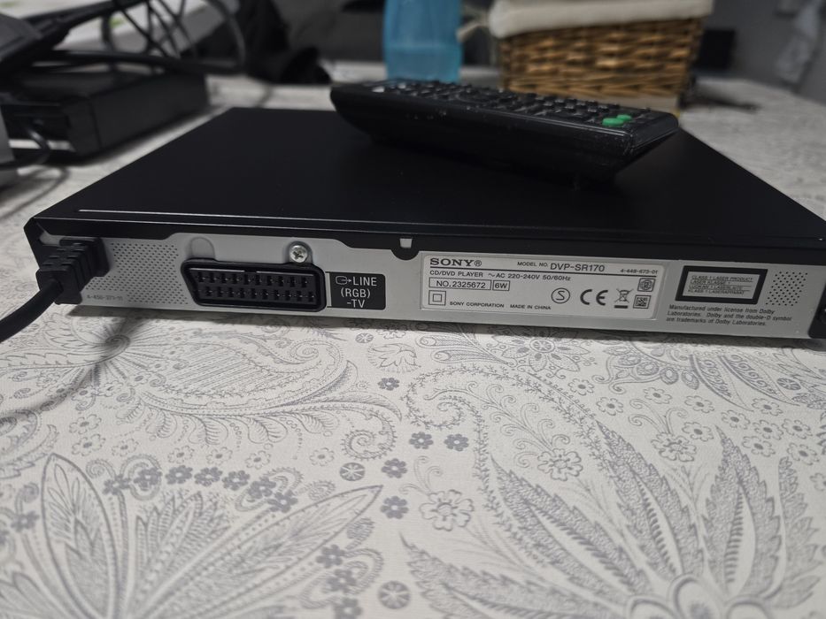 Leitor de CD/DVD Sony DVP-SR170