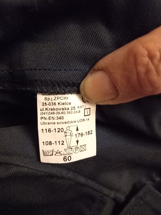 Kombinezon męski+bluza + spodni.Roz.56.