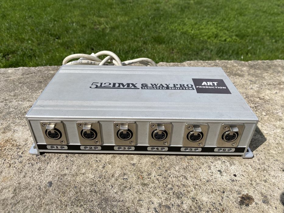 Splitter Сплітер DMX 512 на 6 каналів