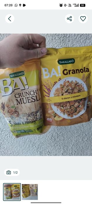 Granola 10 opakowań