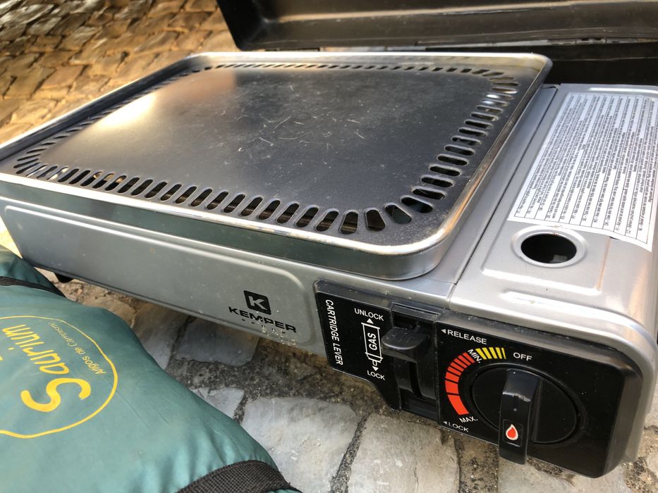 Chapa a Gáz Kemper  - Campismo