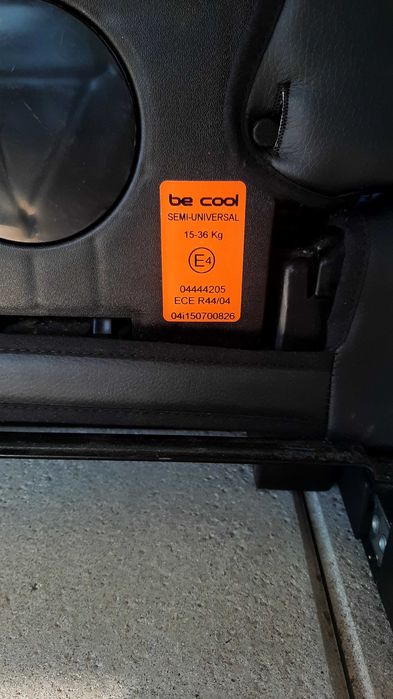 Cadeirinha auto Be Cool