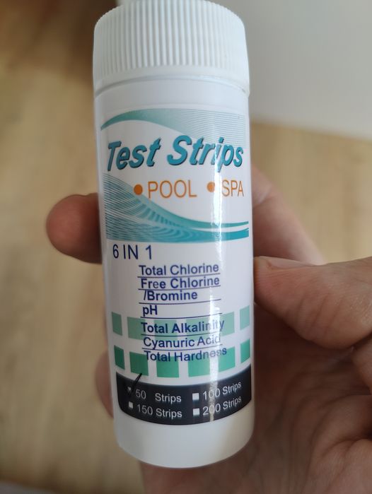 Тест для аналізу води в басейні, спа spa
