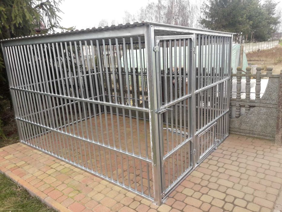 Kojec boks dla psa.  Ocynkowany.  Producent. 3x2 , 3x3, 4x3, 4x2