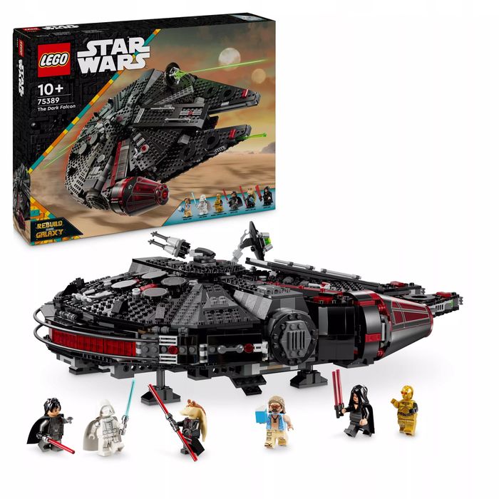 LEGO Star Wars™ Mroczny Sokół Millennium 75389. LEGO