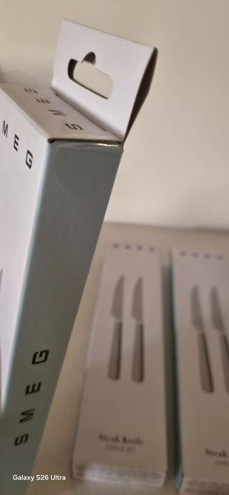 3 conjuntos de facas de carne