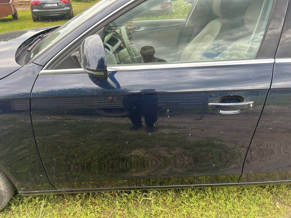 AUDI A4 B8 LZ5A 08-11 maska zderzak drzwi błotnik klapa lampa części