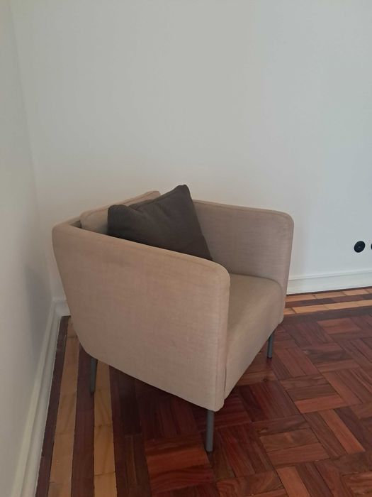 Poltrona Ekero bege Ikea