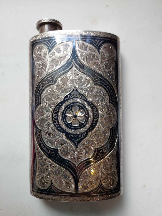 Фляга серебро "Кубачи"