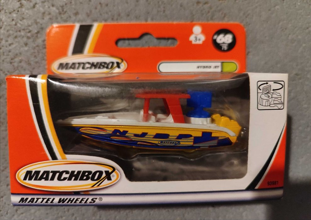 Matchbox Hydro Jet motorówka