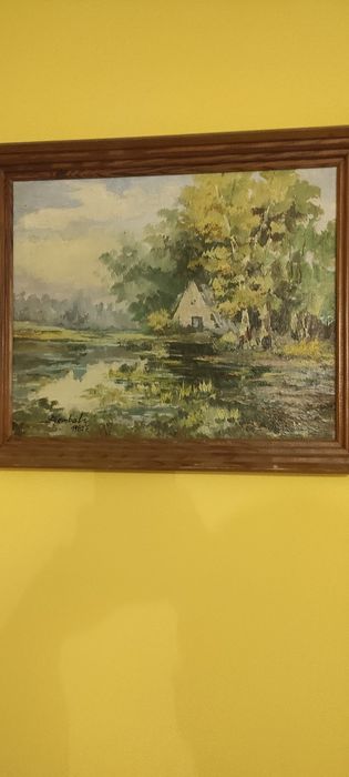 Obraz olejny, pejzaż