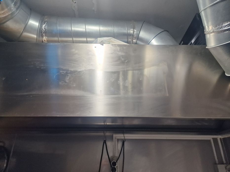 sistema de exaustão de fumaça industrial praticamente novo