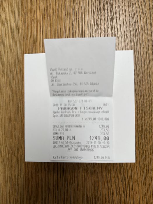 Apple AirPods 1 + etui