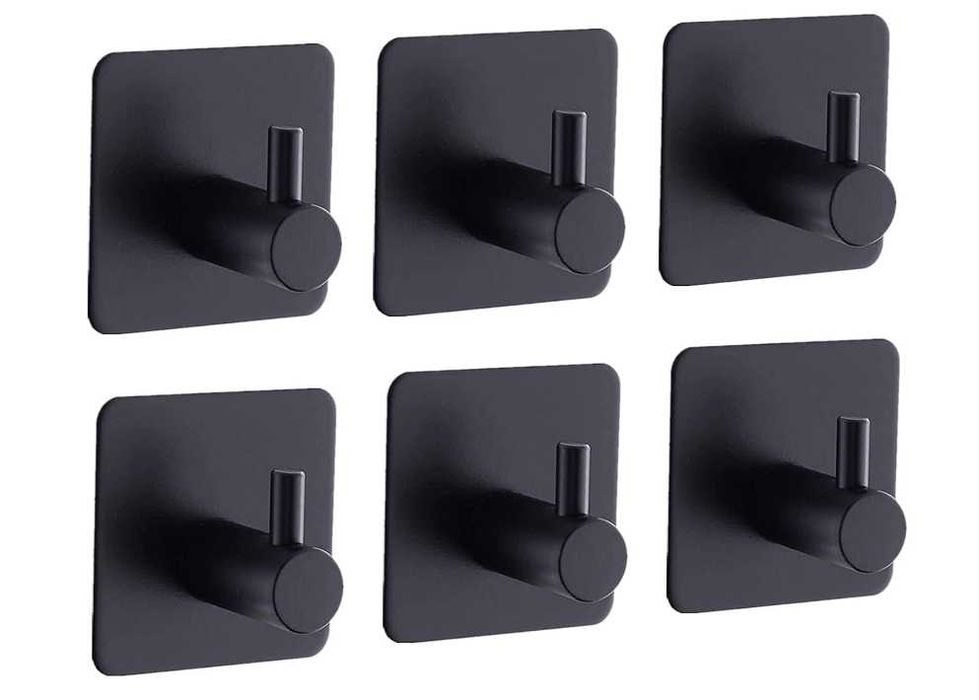 Wieszaki na ręczniki samoprzylepne (6 sztuk) Nr.755