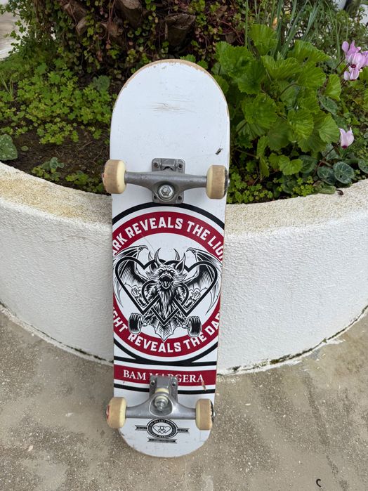 Skate Bam Margera completo – excelente estado