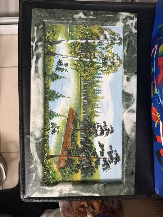 Картина Пано з каміня різних видів коштовного каміня