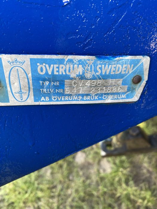 Pług obrotowy 4 skibowy Overum