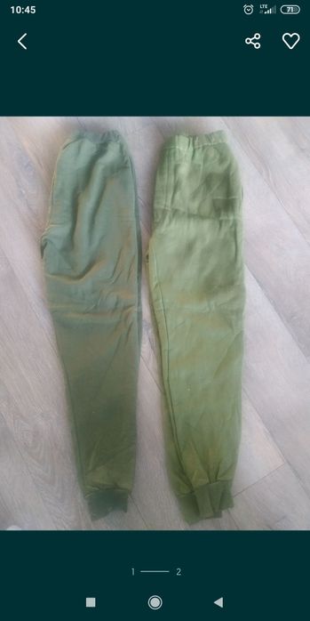 Spodnie wojskowe dresowe rozmiar M