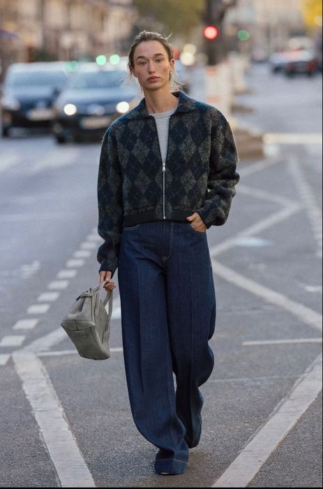 Бомбер Zara S M трикотажний бомбер