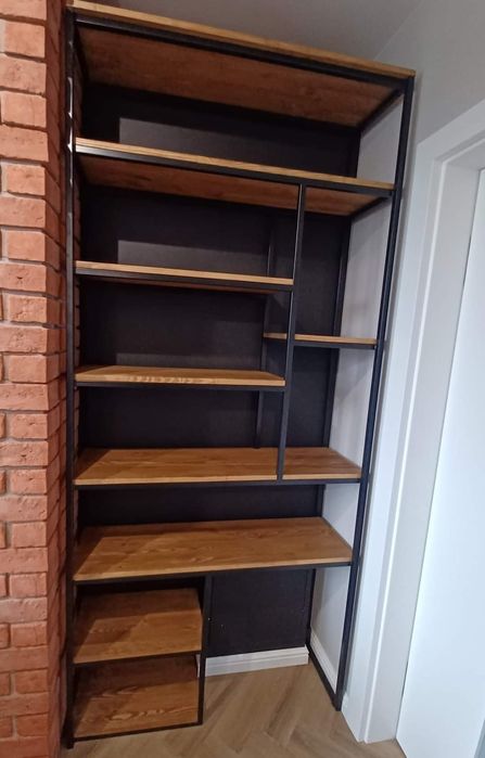 REGAŁ INDUSTRIALNY String ,  loftowy, na wymiar