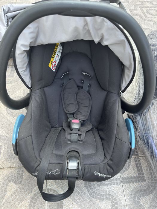 Conjunto Bébé Confort Streety – Carrinho + Cadeira de Passeio + 2 Babycoques + Base Auto
