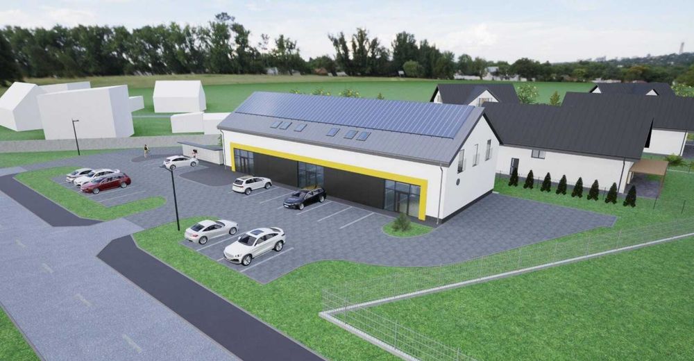 Nowe lokale handlowo-usługowe 80–300 m² | parking | DW921 | Stanica
