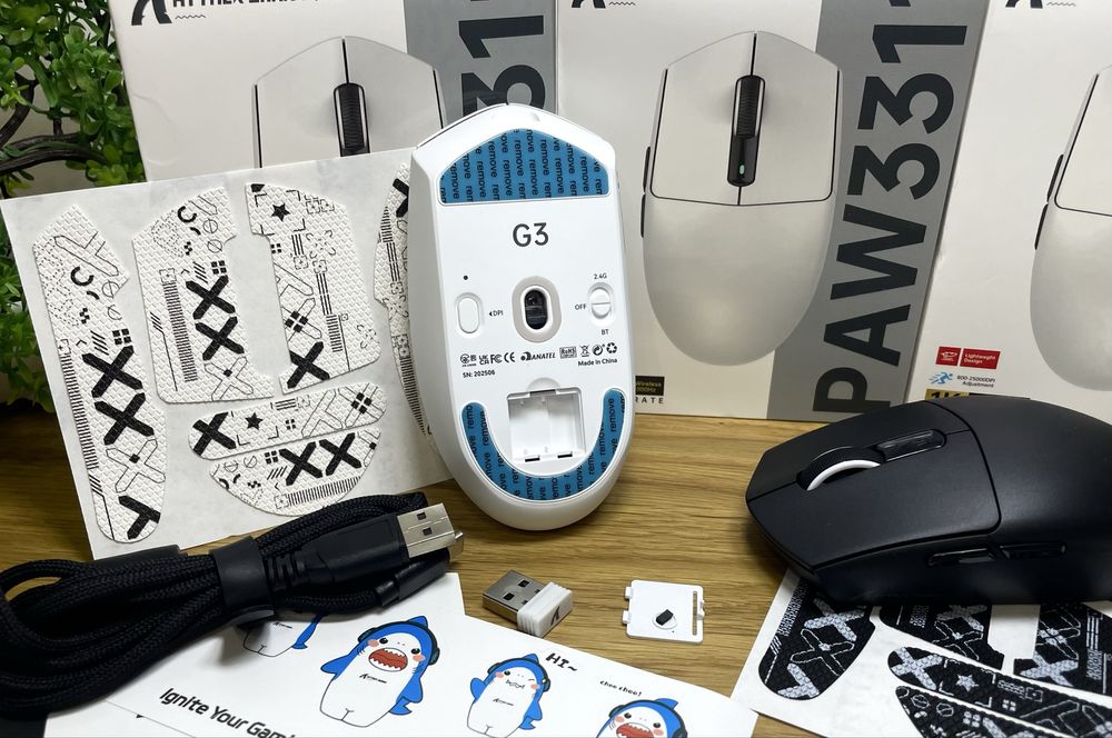 НОВИНКА Attack Shark G3 25000 DPI Wireless | ІГРОВА БЕЗДРОТОВА Мишка